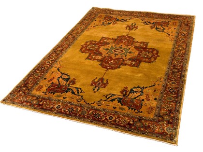 Samarkant Gold - Maat ±200 x 300 cm in voorraad