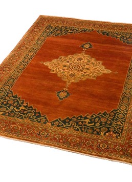Samarkant Mahal Bidjar Red - 3 maten op voorraad