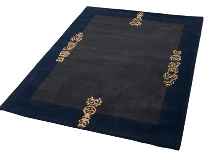 Baktapur Donkerblauw - maat 170x240 cm op voorraad