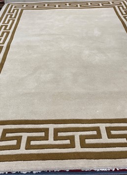 meander border Beige