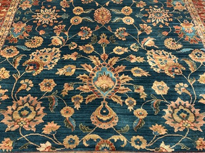 Samarkant Blue Rust -  meerdere maten op voorraad