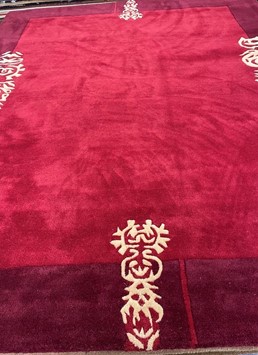 Bahktapur Rood 200x250 cm