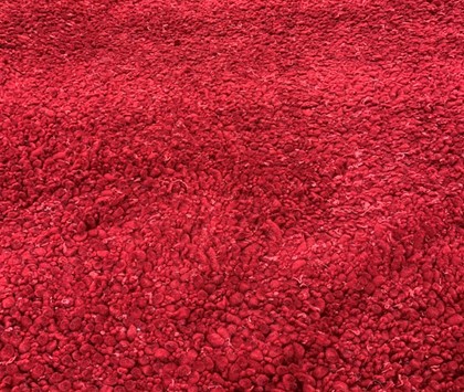 Silk Shaggy Red 200x250 cm In voorraad